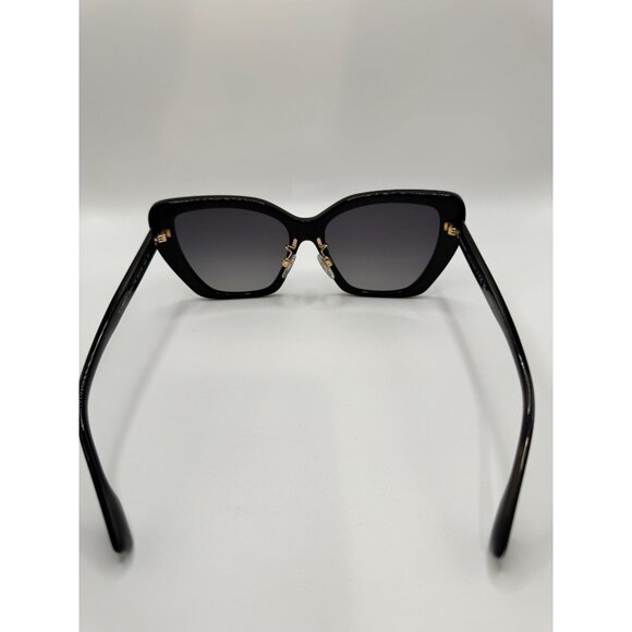 Burberry Womens Black Square Sunglasses B4366-F 3980/T3 55mm Polarized - Picture 3 of 13